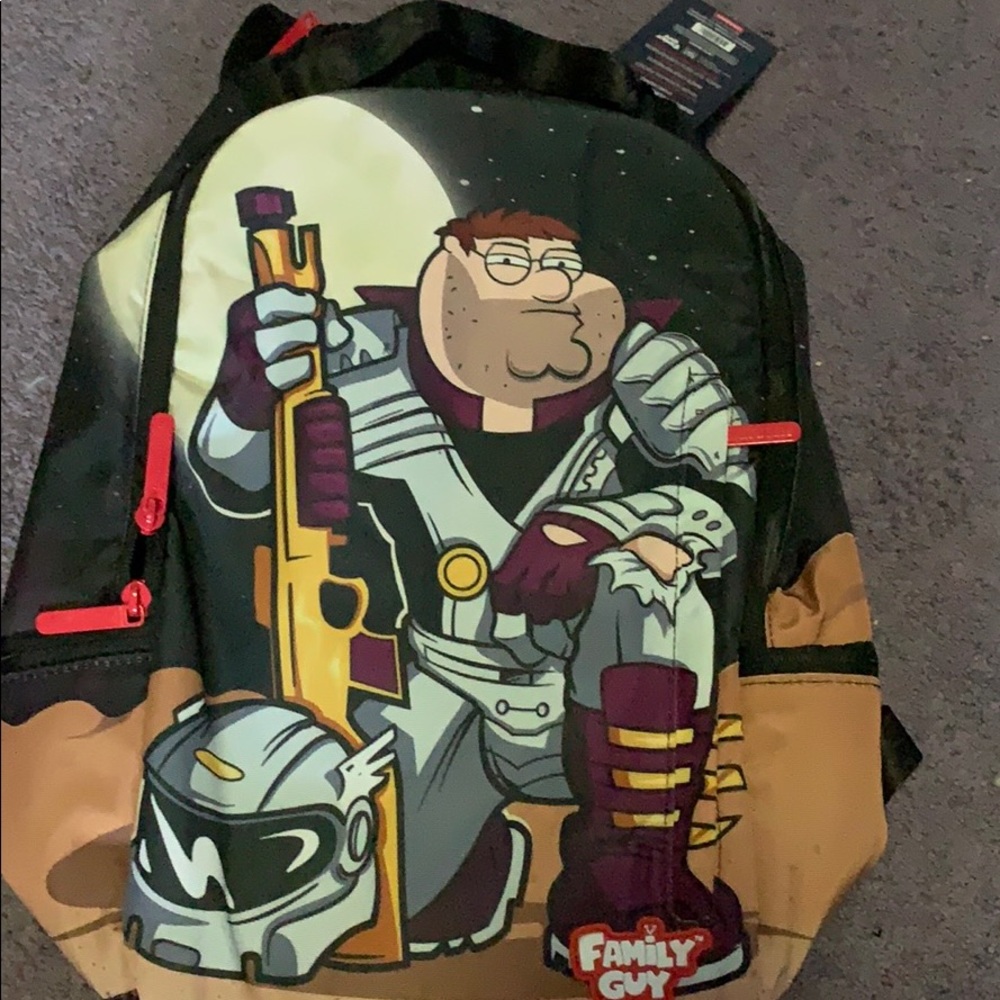 Spray ground family guy backpack
